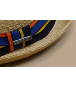 Stetson Diamond Raffia Natural -Chapeaux À La Mode diamond raffia naturalpork20pie20paille20Stetson