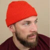 Docker Blank Fire Red -Chapeaux À La Mode docker blank fire red