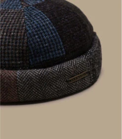 Stetson Docker Patchwork Brown Mix 9 Stetson Docker Patchwork Brown Mix -Chapeaux À La Mode docker patchwork brown mix 2