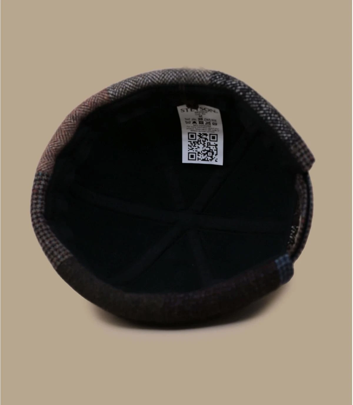 Stetson Docker Patchwork Brown Mix 7 Stetson Docker Patchwork Brown Mix – Image 5