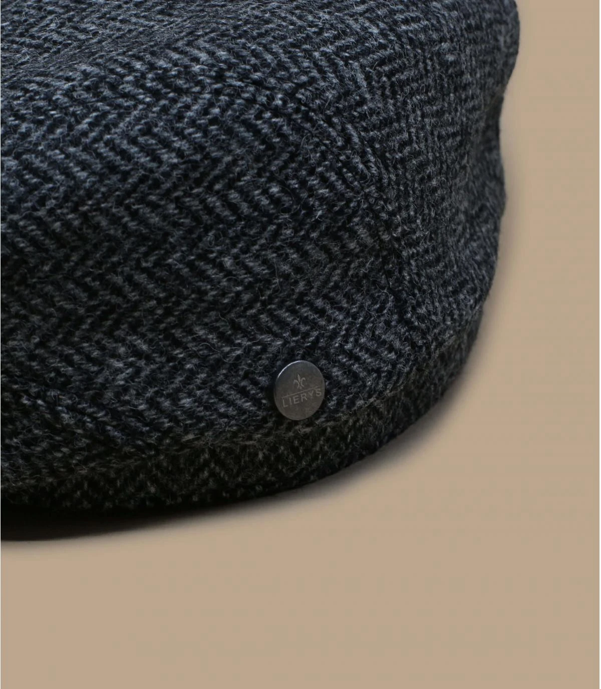 Driver Cap Herringbone Grey 4 Driver Cap Herringbone Grey – Image 2