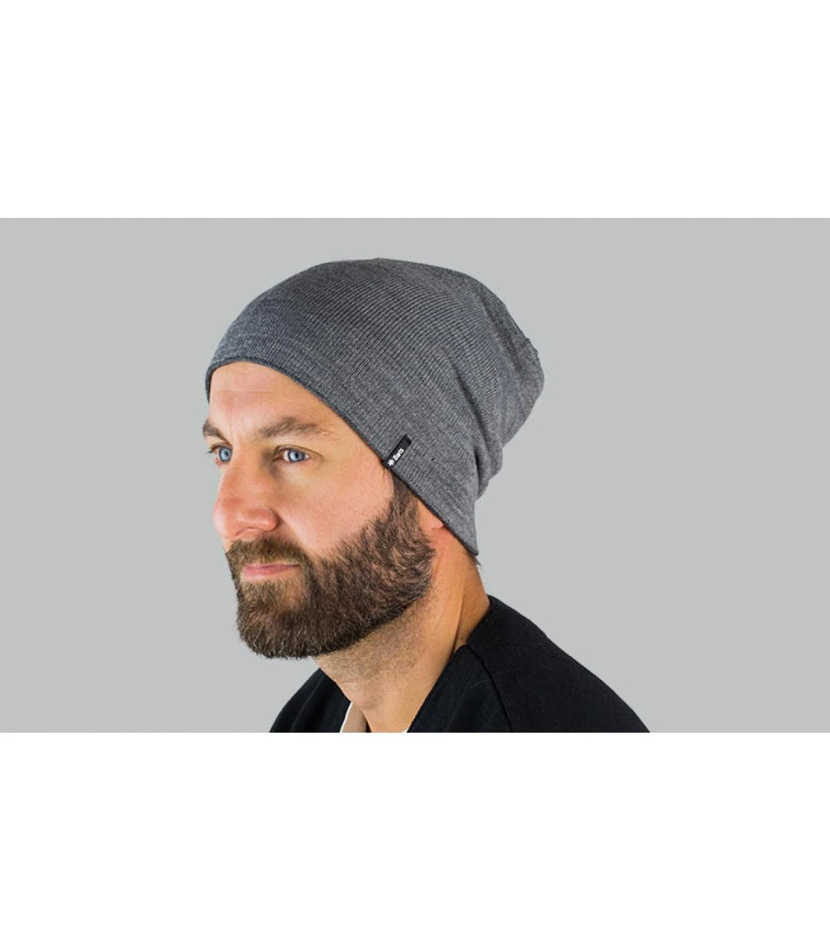 Barts Eclipse Beanie Reversible Dark Heather 6 Barts Eclipse Beanie Reversible Dark Heather – Image 4