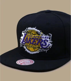 Mitchell & Ness Embroidery Glitch Snapback Lakers -Chapeaux À La Mode embroidery glitch snapback lakers 2