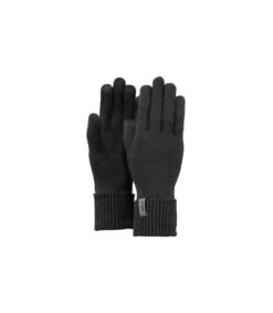 Barts Fine Knitted Gloves Black -Chapeaux À La Mode fine knitted gloves blackFine20Knitted20Gloves20black