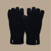 Barts Fine Knitted Touch Gloves Black -Chapeaux À La Mode fine knitted touch gloves black