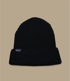 Patagonia Fisherman Rolled Beanie Black -Chapeaux À La Mode fisherman rolled beanie black 3