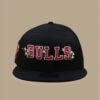 NEW ERA Flower Wordmark 9Fifity Bulls -Chapeaux À La Mode flower wordmark 9fifity bulls