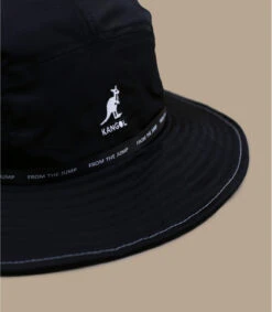 Kangol From The Jump Bucket Black -Chapeaux À La Mode from the jump bucket black 2