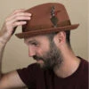 Brixton Gain Caramel -Chapeaux À La Mode gain caramel