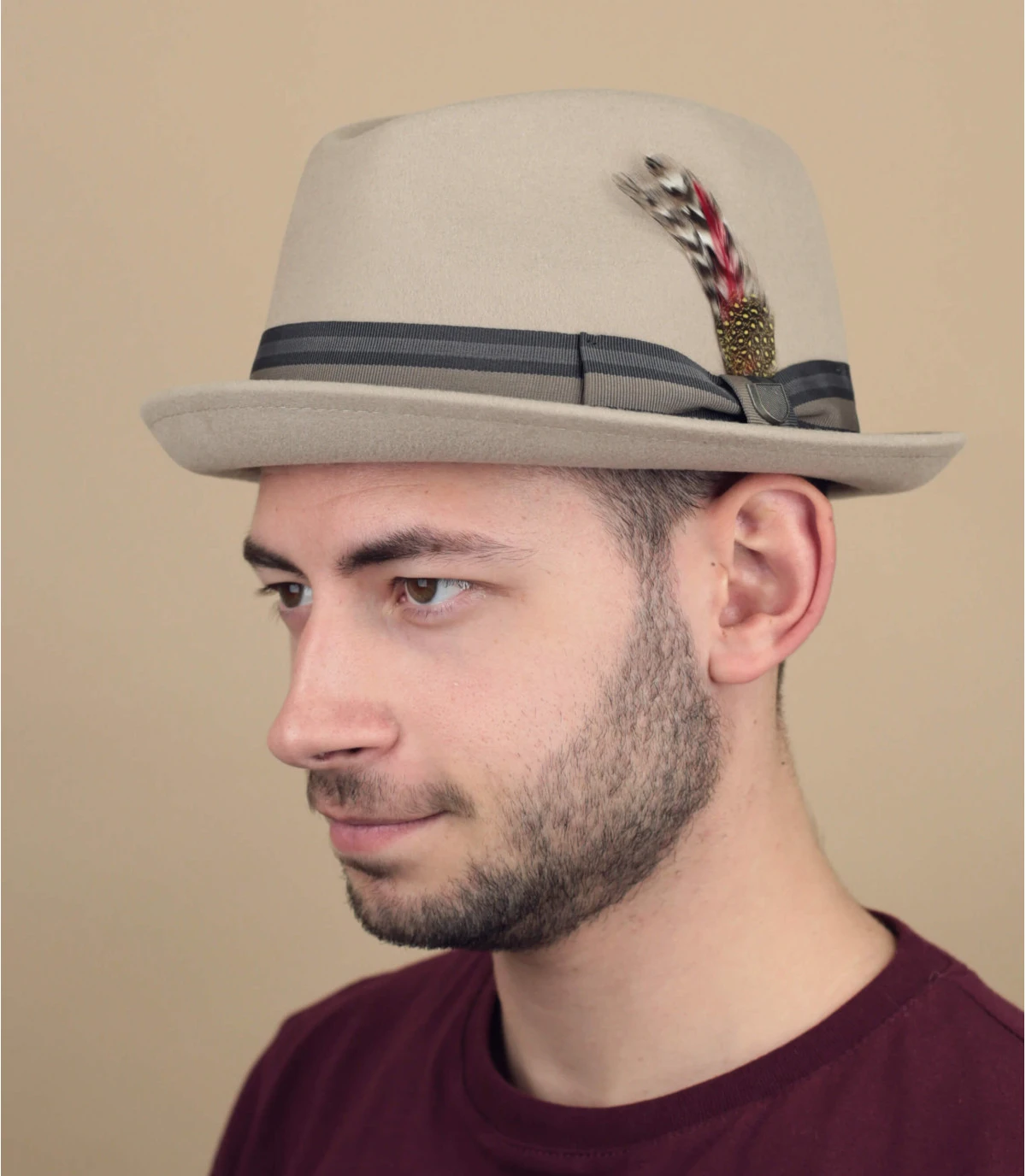 Brixton Gain Light Fawn 3 Brixton Gain Light Fawn