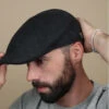 Gatsby Laine Anthracite -Chapeaux À La Mode gatsby laine grisberet20duckbill20gris20laine20Gatsby20Laine20anthracite