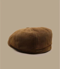 Stetson Hatteras Calf Split Brown -Chapeaux À La Mode hatteras calf split brown 2