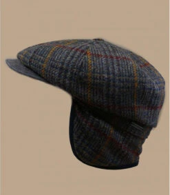 Stetson Hatteras EF Wool Olive Brown Check -Chapeaux À La Mode hatteras ef wool olive brown checkHatteras20EF20Wool20olive20brown20check20Stetson