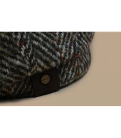 Stetson Hatteras Herringbone Beige Olive -Chapeaux À La Mode hatteras herringbone beige oliveberet20gavroche20laine20beige