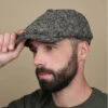 Stetson Hatteras Donegal Laine Brown -Chapeaux À La Mode hatteras herringbone laine brownCasquette20laine20brute20Hatteras20Donegal20laine20brown