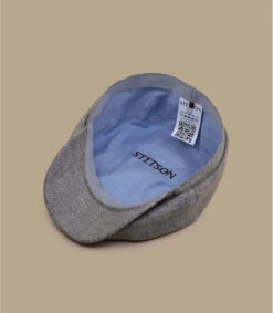 Stetson Hatteras Vigin Wool Linen Grey -Chapeaux À La Mode hatteras vigin wool linen grey 2