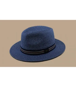 Bailey Hester Navy Heather 9 Bailey Hester Navy Heather -Chapeaux À La Mode hester navy heatherBailey20fedora20paille20bleu20Bailey