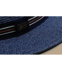 Bailey Hester Navy Heather 8 Bailey Hester Navy Heather -Chapeaux À La Mode hester navy heatherfedora20paille20bleu20Bailey