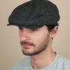 Barts Jamaica Anthracite -Chapeaux À La Mode jamaica anthraciteberet20gavroche20gris20laine20Jamaica20anthracite
