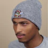 Keim Street Bird Beanie Heather Grey -Chapeaux À La Mode keim street bird beanie heather grey