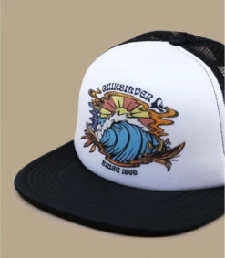 Quiksilver Kid Hard Shred White Black -Chapeaux À La Mode kid hard shred white black 2