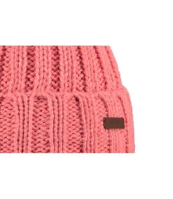 Barts Koros Beanie Blush 7 Barts Koros Beanie Blush -Chapeaux À La Mode koros beanie blushBonnet20long20rose