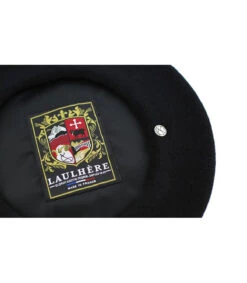 L'authentique Beret Basque Noir -Chapeaux À La Mode l authentique beret basque noirHeritage20par20Laulhere20Beret20traditionnel20francais20homm