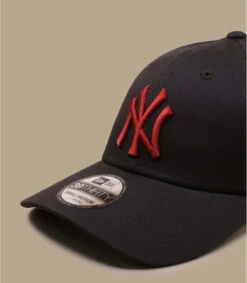 NEW ERA League Ess 3930 NY Brown Red -Chapeaux À La Mode league ess 3930 ny brown red 2