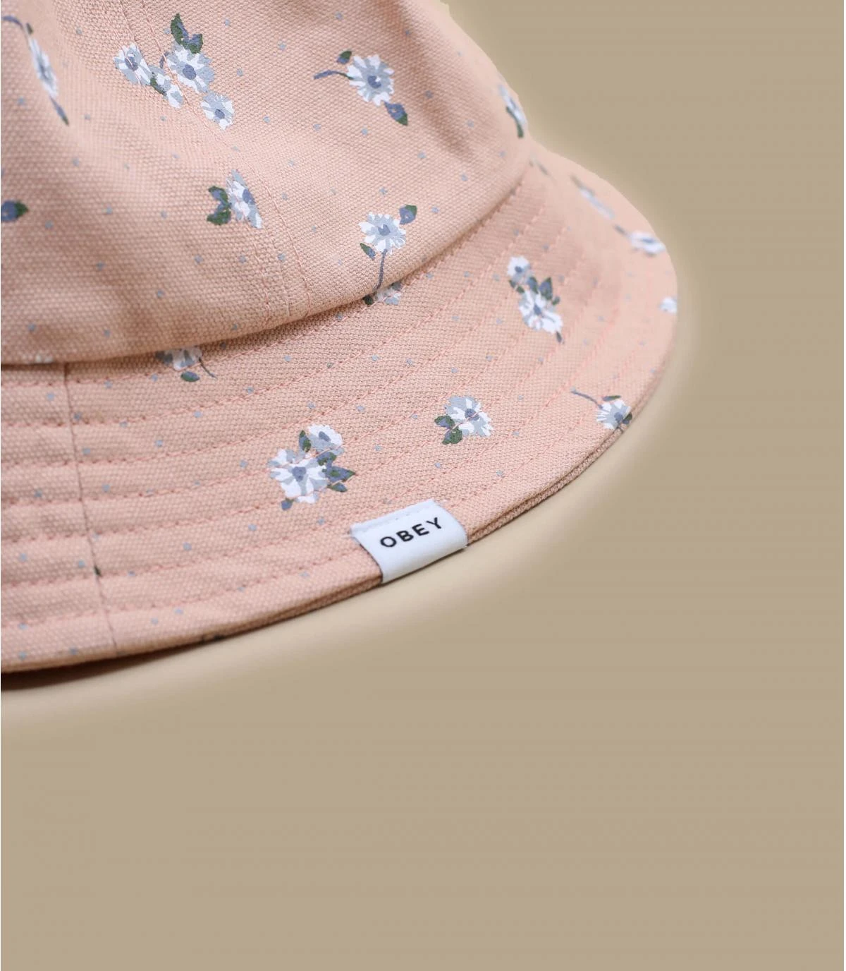 OBEY Lebra Bucket Peach Multi 4 OBEY Lebra Bucket Peach Multi – Image 2