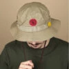 Brixton Love Packable Bucket Sand -Chapeaux À La Mode love packable bucket sand