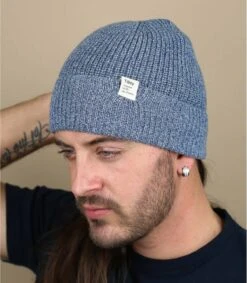 Tilley Marl Beanie Black Grey