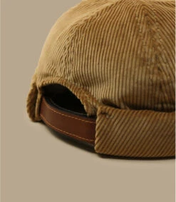 Miki Velvet Corduroy Tan -Chapeaux À La Mode miki velvet corduroy tan 2