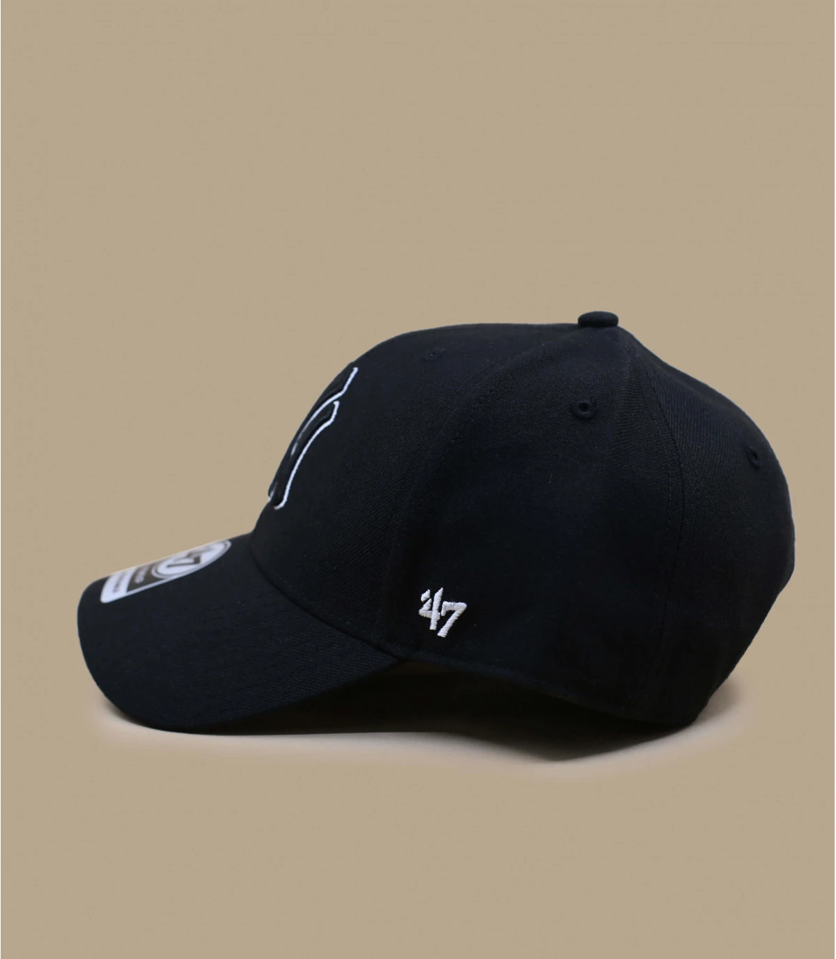 '47 BRAND MVP NY Snapback Black White 4 '47 BRAND MVP NY Snapback Black White – Image 2