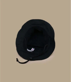 Organic Strap Bucket Jet Black -Chapeaux À La Mode organic strap bucket jet black 2