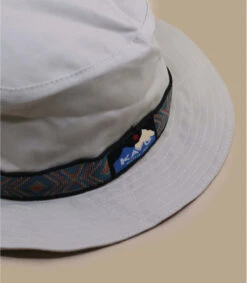 Organic Strap Bucket Stone -Chapeaux À La Mode organic strap bucket stone 1