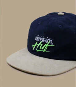 HUF OS System 6Panel Navy -Chapeaux À La Mode os system 6panel navy 2