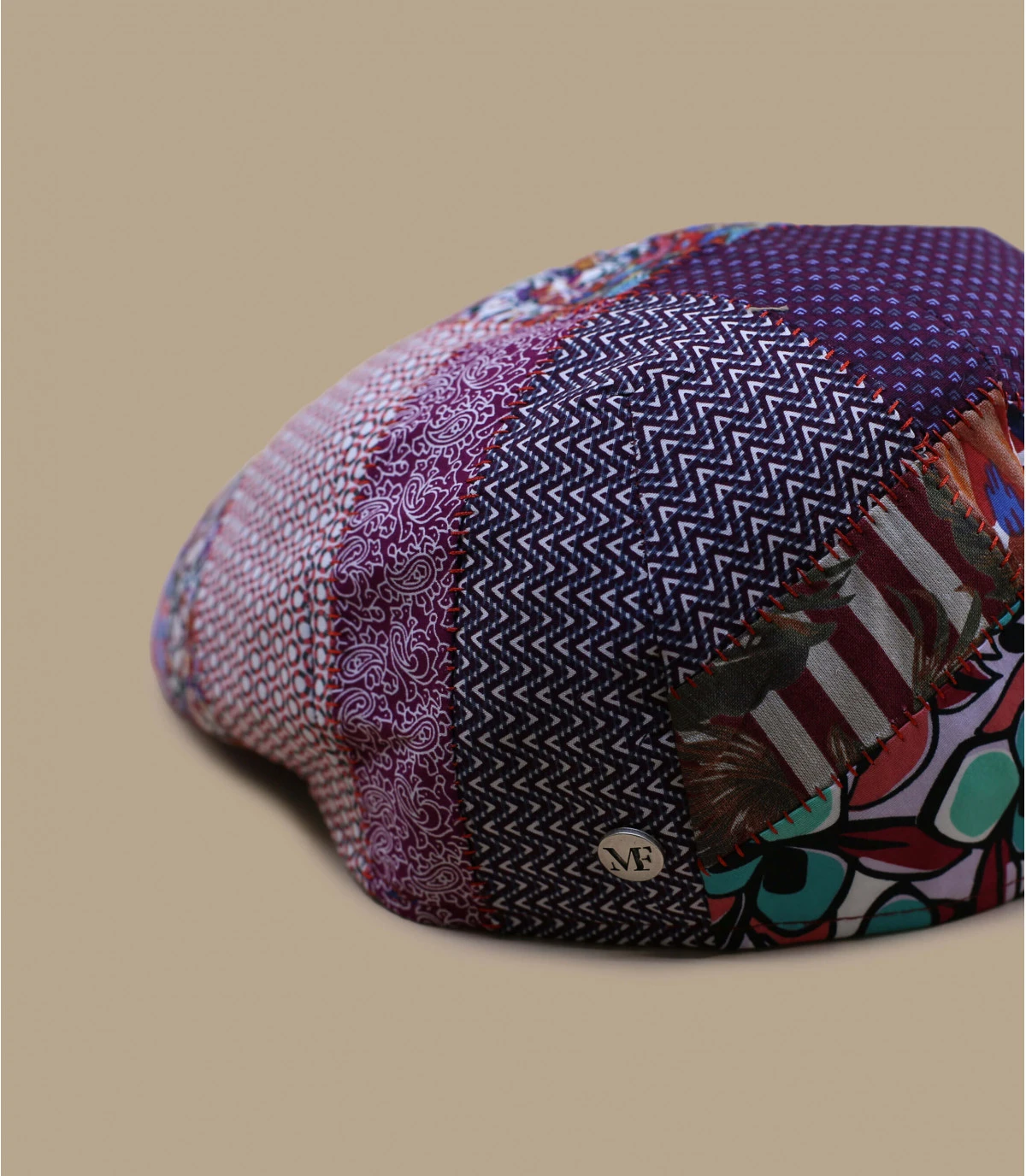 Owen Patchwork Rouge 5 Owen Patchwork Rouge – Image 3