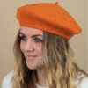 Paris Dark Tangerine -Chapeaux À La Mode paris dark tangerine