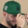 NEW ERA Patch 59Fifty LA Dark Green
