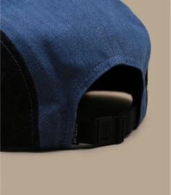 Patchwork Denim 5 Panel -Chapeaux À La Mode patchwork denim 5 panel 3