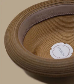 Stetson Pork Pie Toyo Brown -Chapeaux À La Mode pork pie toyo brown 4