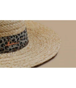 Secret Brown -Chapeaux À La Mode queen jungle browncapeline20paille20foulard