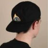 HUF Roasted Unstructured Snpaback Black -Chapeaux À La Mode roasted unstructured snpaback black