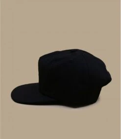 HUF Roasted Unstructured Snpaback Black -Chapeaux À La Mode roasted unstructured snpaback black 2