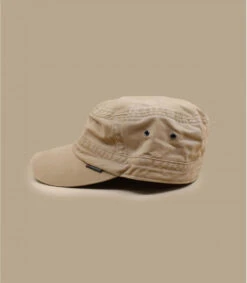 Santiago Camel -Chapeaux À La Mode santiago camelcasquette20militaire20beige