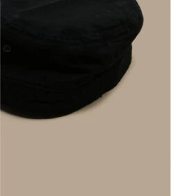 Santiago Noir -Chapeaux À La Mode santiago noirGottmann20casquette20militaire20noire
