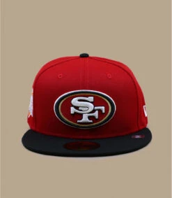 NEW ERA Side Patch 5950 49ers Scarlet 10 NEW ERA Side Patch 5950 49ers Scarlet -Chapeaux À La Mode side patch 5950 49ers scarlet 2