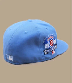 NEW ERA Side Patch 5950 Chicago Cubs Sky Pink -Chapeaux À La Mode side patch 5950 chicago cubs sky pink 3