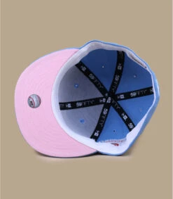 NEW ERA Side Patch 5950 Chicago Cubs Sky Pink -Chapeaux À La Mode side patch 5950 chicago cubs sky pink 4