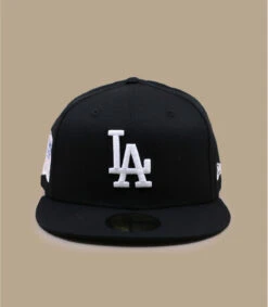 NEW ERA Side Patch 5950 LA Black -Chapeaux À La Mode side patch 5950 la black 2